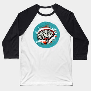 Brain under Pressure Baseball T-Shirt